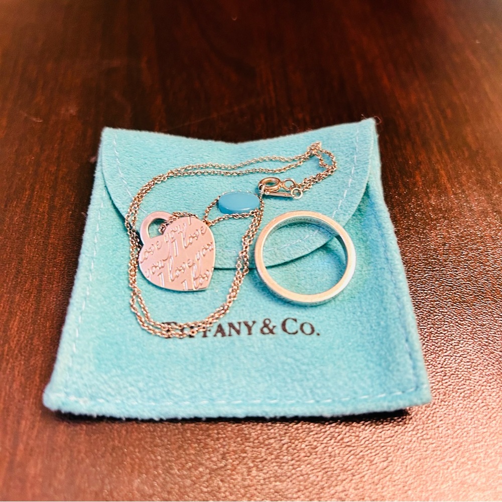 Tiffany & Co. “I Love You” Iconic Heart Necklace | Notes Collection